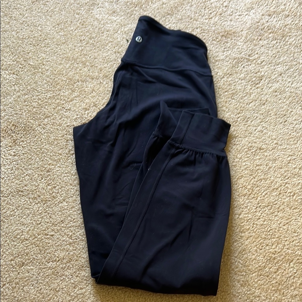 Black lululemon align jogger